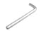 Jetech Hex Key 16 mm, Flat End, Medium Length Allen Key, L-Key, Premium Alloy Steel, High Torsion, High Hardness, Chrome Plated, for Industrial, Mechanical &amp; Professional Use - PM-16C
