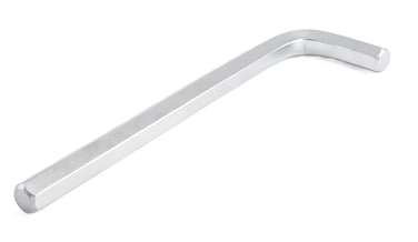 Jetech Hex Key 16 mm, Flat End, Medium Length Allen Key, L-Key, Premium Alloy Steel, High Torsion, High Hardness, Chrome Plated, for Industrial, Mechanical &amp; Professional Use - PM-16C