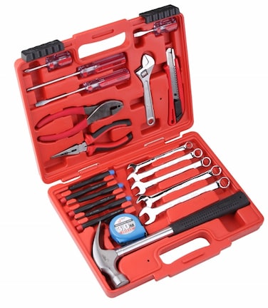 Jetech 21-Piece General Tool Set, Household &amp; Workshop Kit, Hand Tool Kit for Home, Office with Portable Toolbox Storage Case &ndash; JEB-F21