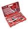 Jetech 70-Pieces Mechanic Repair Tool Set with Sockets, Screwdrivers, Wrenches, Ratchets, Hex &amp; Torx Bits and Accessories, Automotive &amp; Workshop Tool Kit - JEB-R70
