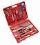 Jetech 75-Pieces Mechanic Repair Tool Set with Sockets, Screwdrivers, Wrenches, Ratchet, Hex &amp; Torx Bits and Accessories, Automotive &amp; Workshop Tool Kit with Storage Case- JEB-R75