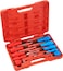 Jetech 10-Piece Screwdrivers Set with chrome vanadium alloy steel tip, 5 Phillips and 5 Slotted Tips, Professional Cushion Grip Screwdriver Set with High Torque - ST-10S
