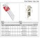 Jetech 10-Piece Hex Key Wrench Set, Metric, Heat-Treated, L-Style, Flat Plated, Premium Alloy Steel, 1.5mm to 12mm Allen Key Set - PL-C10
