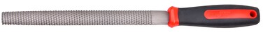 Jetech Half Round Wood File 200mm, Durable Steel File for Concave, Convex &amp; Flat Surfaces, Comfortable Anti-Slip Grip, Tool Sharpener for Pro's and DIY - FWHR-200
