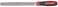 Jetech Half Round Wood File 200mm, Durable Steel File for Concave, Convex &amp; Flat Surfaces, Comfortable Anti-Slip Grip, Tool Sharpener for Pro's and DIY - FWHR-200