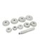 Jetech Heavy Duty 10-Piece Bi-Metal Hole Saw Set with Arbor, Pilot Drill Bit &amp; Hex Key, Professional Hole Cutter Kit for Wood, Plastic, PVC, Drywall, Soft Metal &amp; DIY/Home Improvement Projects - JET-A11-BD-10S