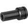 Jetech 3/4-Inch Drive Deep Impact Socket, 17mm, Made with Heat-Treated Chrome Molybdenum Alloy Steel, 6-Point Design - FK3/4-D17