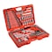 Jetech 150-Piece Socket Wrench Set, Includes 1/2 Inch, 1/4 Inch and 3/8 Inch Drive Ratchet Handles with Metric/SAE Sockets, Impact Sockets, Torx Bits, E-Torx Sockets, Combination Wrenches and Adapters - SK-150SP