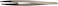 Jetech Precision Tweezers, Anti-static Stainless Steel Wide Tip Tweezers for Crafts, Electronics, Soldering, Welding, Experimental Work, and Jewelry Making Industrial Tweezers, 130mm - ETT-2