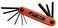 Jetech 9-Piece Folding Allen Wrenches Sets Metric Allen Key Set 1.5mm- 8mm, Folding Hex Keys for Home Repair and Bikes (EDC), Gift for Men - FD-9