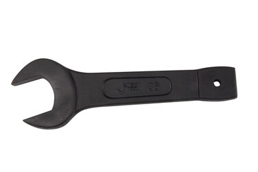 Jetech Open Slogging Spanner 36mm, Open End Striking Wrench, Metric CR-V Steel, Single Open Spanner, U Shape Head Wrench Hand Tool for Mechanical Automotive Repair - OWSS-36