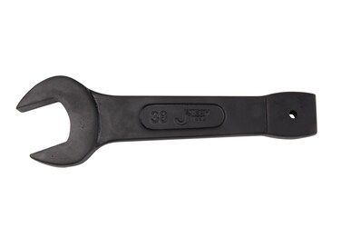 Jetech Open Slogging Spanner 38mm, Open End Striking Wrench, Metric CR-V Steel, Single Open Spanner, U Shape Head Wrench Hand Tool for Mechanical Automotive Repair - OWSS-38
