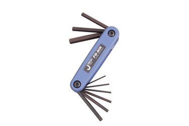 Jetech 9-Piece Folding Allen Wrenches Sets Imperial Allen Key Set 5/64 - 1/16, Folding Hex Keys for Home Repair and Bikes (EDC), Gift for Men - FD-9IN