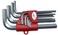 Jetech 10-Piece Hex Key Wrench Set, Metric, Heat-Treated, L-Style, Flat Plated, Premium Alloy Steel, Small, 1.5mm to 12mm Allen Key Set - PS-C10