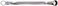 Jetech Double Ended Ring Wrench 5/8 -3/4 Inch, With Offset Heads, Durable Cr-V Steel Box Spanner, 12-Point Ring Spanner, Ideal for Automotive Repair and Maintenance Tasks - OFS5/5/8-3/4