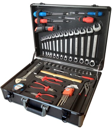 Jetech 50-Piece Tool Set Auto Repair Tool Combination Package Mixed Hand Tool Kit with Portable Toolbox Storage Case &ndash; JEB-A50