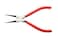 Jetech 5-Inch Snap Ring Pliers, Internal Circlip Pliers with Straight Jaw, Premium Chrome Vanadium Steel, Coil Spring, Red - SR-5A