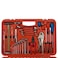 Jetech 142-Piece Socket Set, Professional Mechanical Tool Kit, 3-Drive Metric Socket Set (1/4", 3/8", 1/2"), Standard &amp; 12-Point Sockets, S2 Steel Bits, Go-Through Screwdrivers, Hinge Handle and Others in Heavy-Duty Case &ndash; SK-142SP