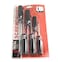 Jetech 6-Piece Security Temper Torx Screwdriver Set, TT10, TT15, TT20, TT25, TT27 and TT30 Cr-V Steel Screwdriver for Repairing and DIY, With Ergonomic Insulated Handle - EC-TT6S