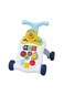 Youleen 3-in-1 Multifunction Baby Walker with Puzzle Steering Wheel 9 Months+, Sit-to-Stand Learning Walker with Music, Lights, and Activity Center &ndash; Safety Certified for Infants &amp; Toddlers