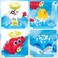 Youleen 14-Piece Game Boat Water Play Set for Toddlers &ndash; Interactive Sensory Water Table with Fishing Rod, Net, &amp; Squirt Toys &ndash; Educational Summer Toy for Boys &amp; Girls (Ages 18m+)