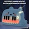 Youleen Smart Bear Piano &ndash; 2-in-1 Educational Musical Toy for Babies &amp; Toddlers, 8-Key Keyboard with Lights, Rhythm Modes &amp; Storytelling, Safety Certified Development Toy for Ages 12 Months+