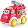Youleen Fire Truck Toy for Toddlers &ndash; Friction Powered Town Fire Engine for Kids (36+ Months), Emergency Rescue Vehicle with Lights and Sounds, Educational Toy Car for Boys and Girls, Red