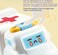 Youleen Ambulance Town Vehicle Toy for Kids - Realistic Lights &amp; Sound Effects, Interactive Sliding Doors - Age 19+ Months