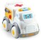 Youleen Ambulance Town Vehicle Toy for Kids - Realistic Lights &amp; Sound Effects, Interactive Sliding Doors - Age 19+ Months