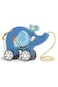 Youleen Baby Elephant Pull Along Toy &ndash; Safety Certified, Durable Non-Toxic Plastic, Educational Walking Toy for Toddlers &amp; Infants (18+ Months)