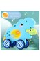 Youleen Baby Hippo Pull Toy &ndash; Safety Certified Toddler Walker Toy &ndash; Non-Toxic, Durable ABS Material &ndash; Interactive Pull-Along Car for Early Motor Skills Development (Ages 19+ Months)