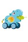 Youleen Baby Hippo Pull Toy &ndash; Safety Certified Toddler Walker Toy &ndash; Non-Toxic, Durable ABS Material &ndash; Interactive Pull-Along Car for Early Motor Skills Development (Ages 19+ Months)