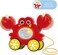 Youleen Pull-Along Crab for Toddlers &ndash; Montessori Walking &amp; Bath Gear with Moving Legs, Durable Pull Rope &amp; Safety Certified ABS &ndash; Early Educational Development for Boys &amp; Girls (Ages 36m+)