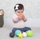 Youleen Sensory Toy Kit for Babies &amp; Toddlers &ndash; BPA-Free Silicone Teethers, Rattles &amp; Grasping Balls &ndash; Early Development Educational Toys for Newborns to 19 Months+