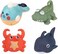 Youleen Splashy Bath Toy Set for Babies 3M+, Interactive Water Spray Animals &amp; Floating Toys, BPA-Free, Non-Toxic, Perfect Sensory &amp; Educational Toy for Tub Time