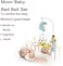 Youleen Musical Crib Mobile for Baby - Soothing Hanging Moon &amp; Star Toys with Lullabies - Developmental Rotating Bed Bell for Newborns (0m+)