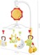 Youleen Sunflower Musical Crib Mobile for Babies - 360&deg; Rotating Bed Bell with Remote Control - Safety Certified Soothing Toys for Newborns (0 Months+)