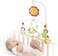 Youleen Sunflower Musical Crib Mobile for Babies - 360&deg; Rotating Bed Bell with Remote Control - Safety Certified Soothing Toys for Newborns (0 Months+)