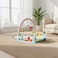 Youleen Tiger Baby Gym with Piano - Safety Certified, Musical Kick &amp; Play Activity Center for Infants, Newborns &amp; Toddlers, Includes Hanging Toys, Mirror &amp; Soft Padded Mat - Tummy Time Toy