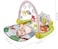 Youleen Tiger Baby Gym Play Mat with Musical Kick &amp; Play Piano - Activity Center with Detachable Hanging Rattles - Tummy Time Mat for Newborns, Infants, and Toddlers - 0 Months+