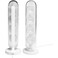 Harman Kardon SoundSticks 4, Bluetooth Wireless Streaming, Transparent Dome Design, Iconic Sculptural Design, Room-Filling Sound, Subwoofer with Rippled Surface, White
