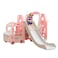 Children Bus Style Indoor Playground Baby Multifunctional Toys Colorful Plastic Swing Slide