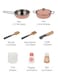 Children's Wooden Simulation Kitchen Set Play House Refrigerator Kitchenware Toy For Stove Parent-child