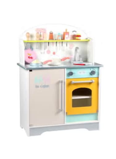 Children Pretend Toy Wooden Cooking Toys Play Kitchen Set With Accessories Kids Role Playing Game