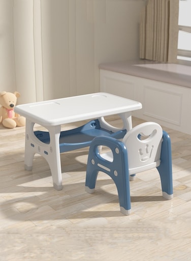 Children Kindergarten Preschool Furniture Sets Plastic Kids Table And Chair