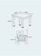 Children Square Desk Love To Learn Durable Multi-Functional Comfortable Learning Tables And Chairs