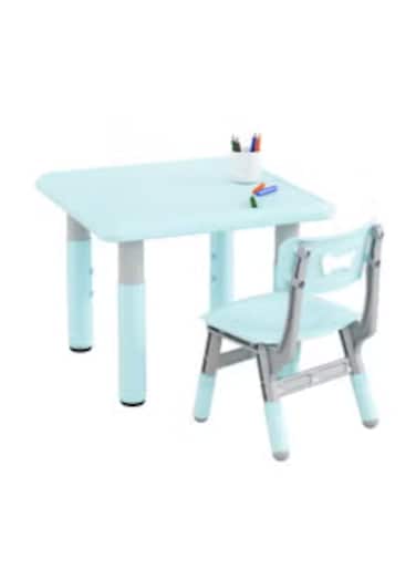 Children Square Desk Love To Learn Durable Multi-Functional Comfortable Learning Tables And Chairs