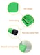5 Pieces Indoor Plastic Furniture Green Square Table And Chair Set For Children