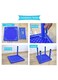 5 Pieces Plastic Furniture Blue Square Table And Chair Set For School Children