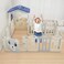 Toddler Baby Play Yards Playhouse With Safety Fence Game Indoor Playground for Home